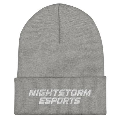 Cuffed Beanie | NightStorm Esports | Script Logo