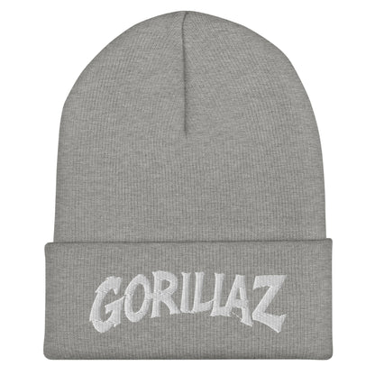 Cuffed Beanie | Gorillaz | Modern Script Logo