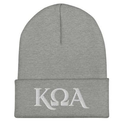 Cuffed Beanie | Kappa Omega Alpha | Crest Logo