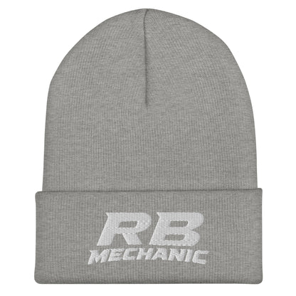 Cuffed Beanie | RB Mechanic | Lettermark Logo