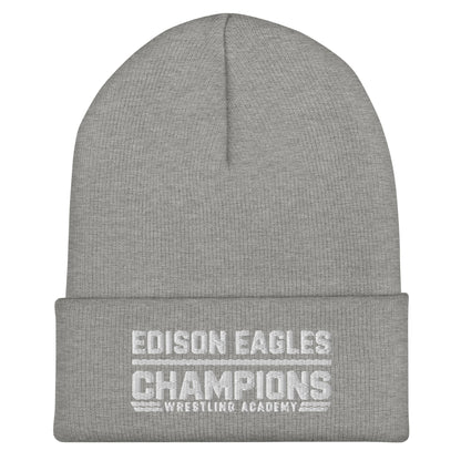 Cuffed Beanie | Edison Eagles/CWA Wrestling | Crest Logo