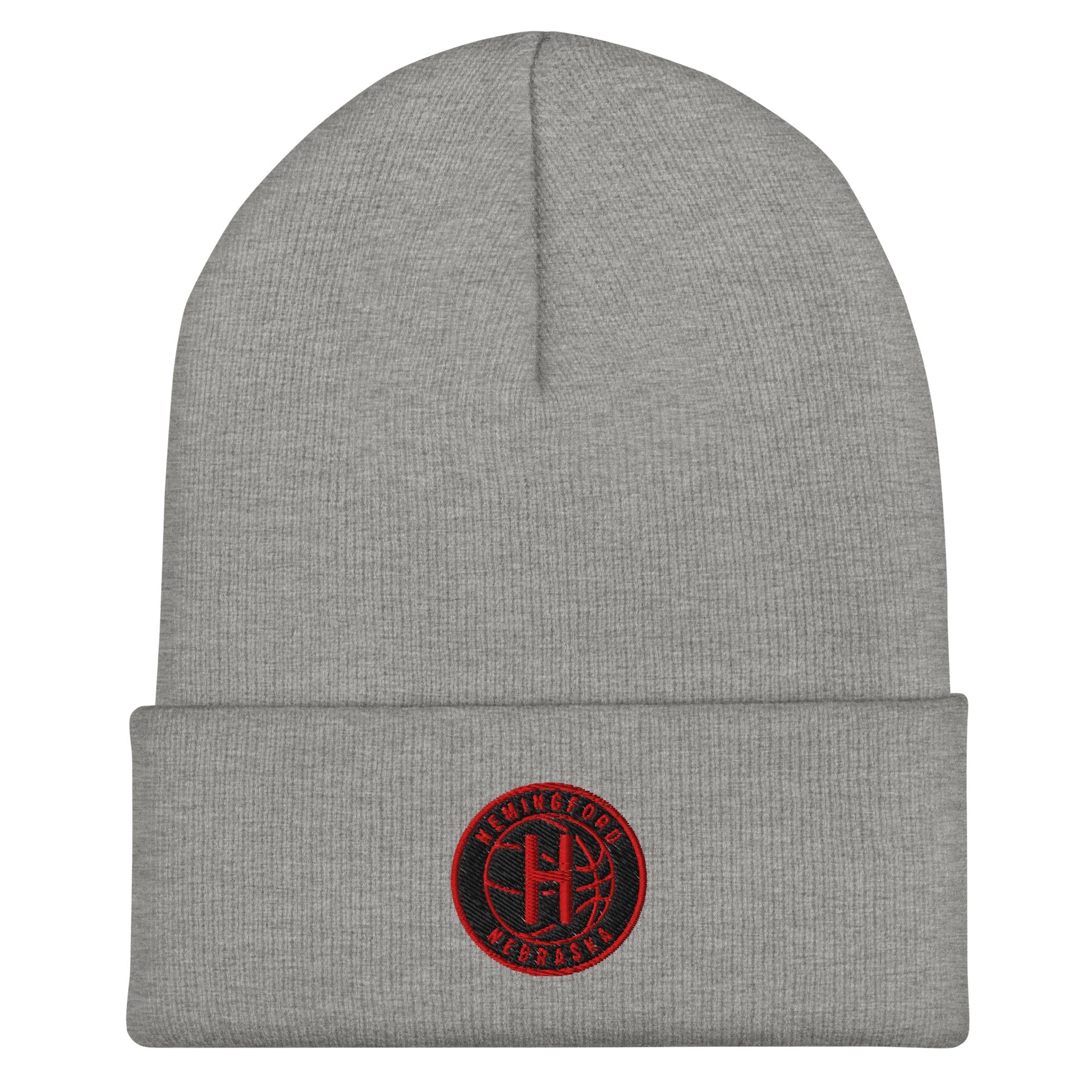Cuffed Beanie | Hemingford Bobcats | Badge Logo