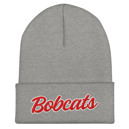 Cuffed Beanie | Hemingford Bobcats | Script Logo