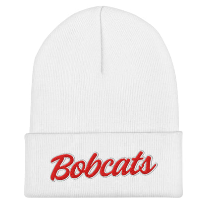 Cuffed Beanie | Hemingford Bobcats | Script Logo