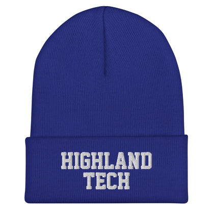 Cuffed Beanie | Highland Soccer | Script Logo