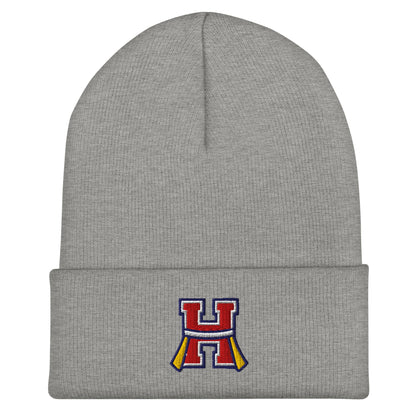 Cuffed Beanie | Hornell Flag Football | H Flags Logo