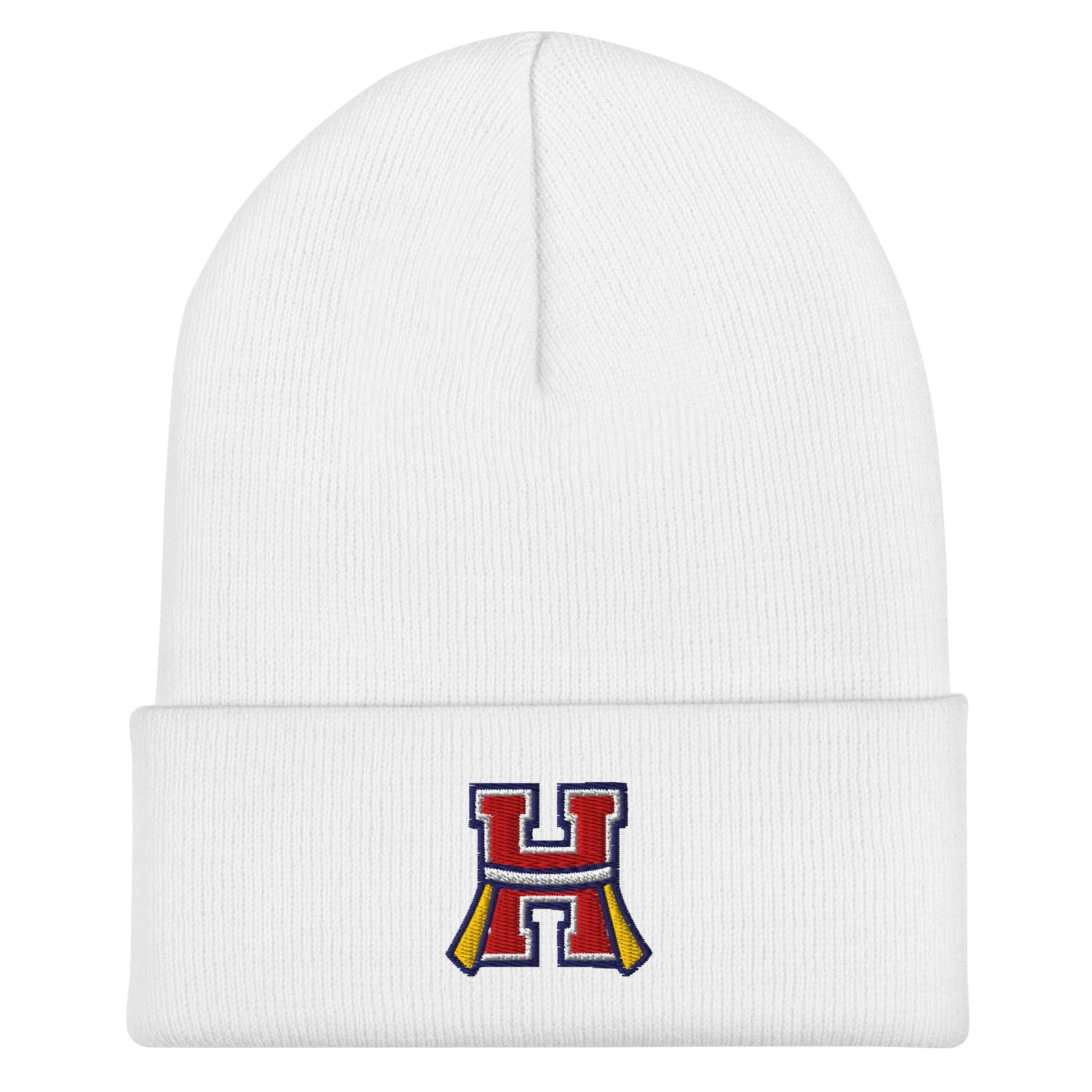 Cuffed Beanie | Hornell Flag Football | H Flags Logo