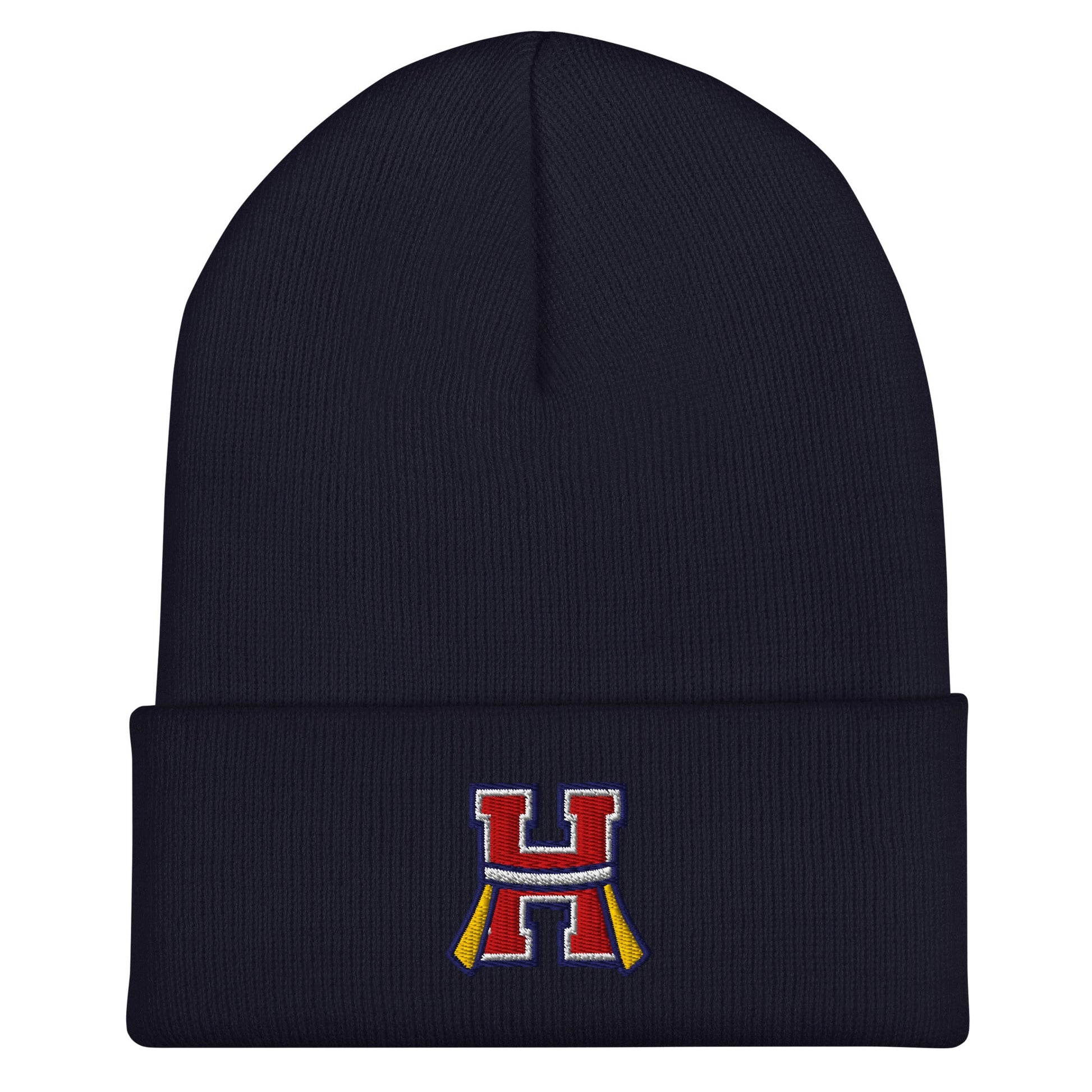 Cuffed Beanie | Hornell Flag Football | H Flags Logo