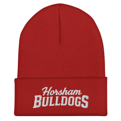 Cuffed Beanie | Horsham Travel Baseball | Bulldogs Logo