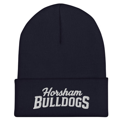 Cuffed Beanie | Horsham Travel Baseball | Bulldogs Logo