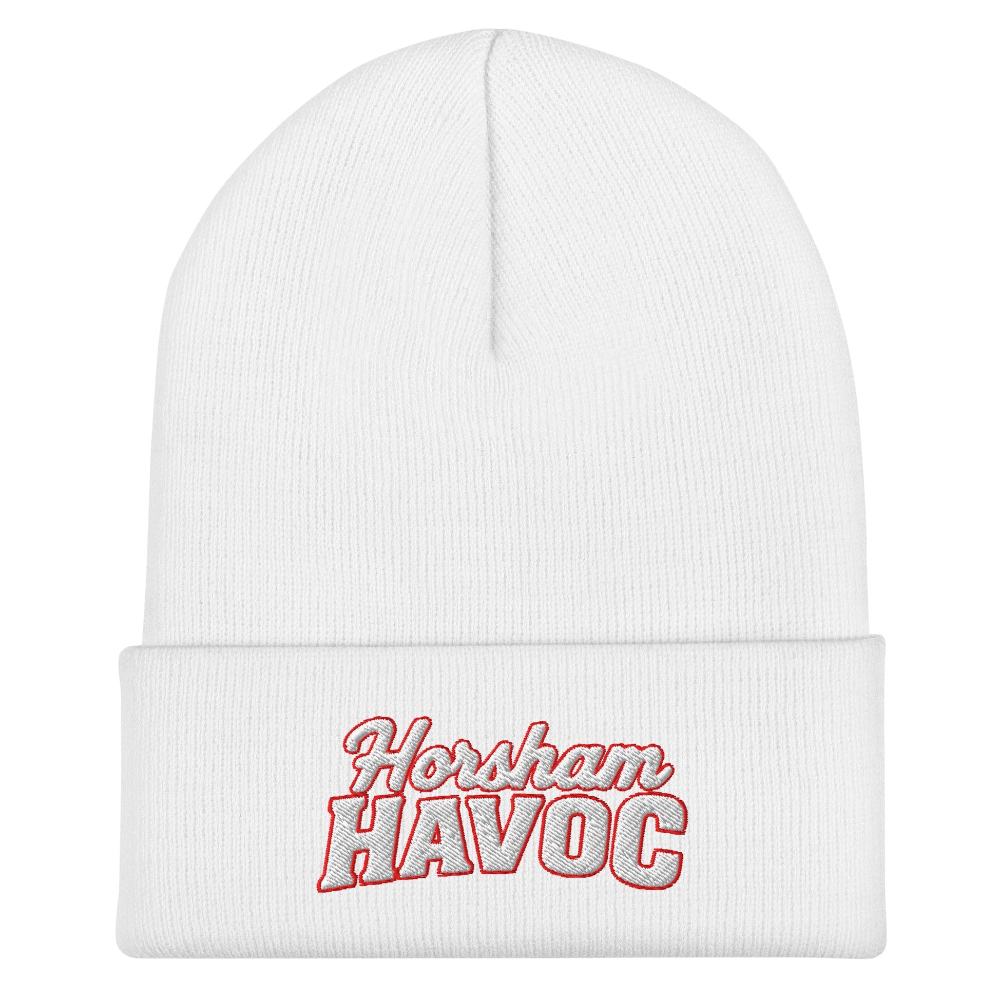 Cuffed Beanie | Horsham Travel Baseball | Havoc Logo