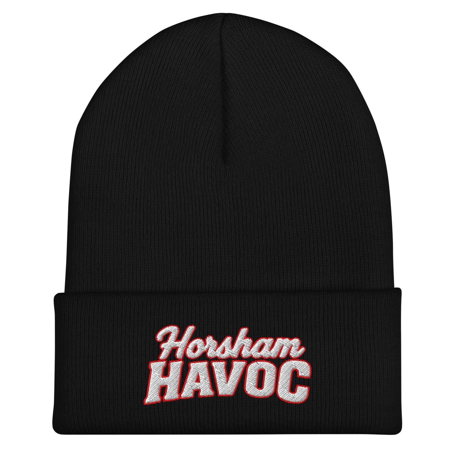 Cuffed Beanie | Horsham Travel Baseball | Havoc Logo