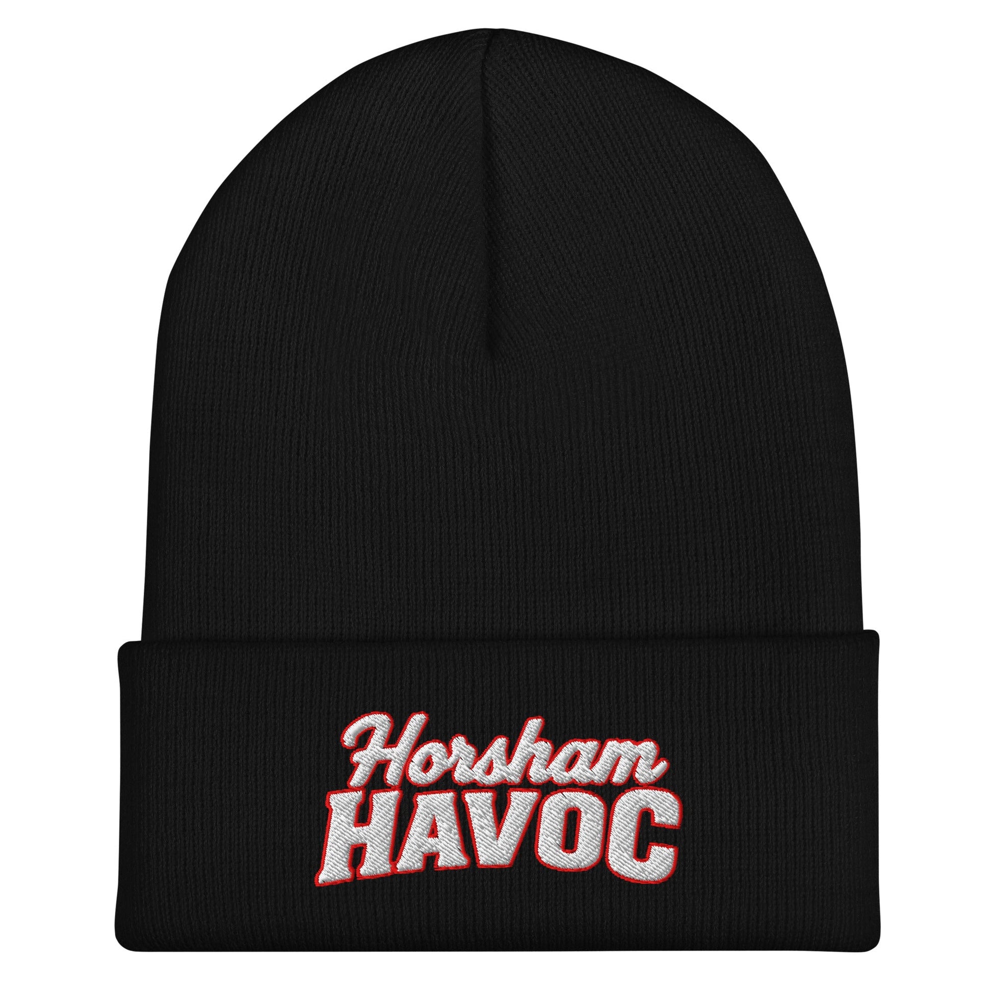 Cuffed Beanie | Horsham Travel Baseball | Havoc Logo