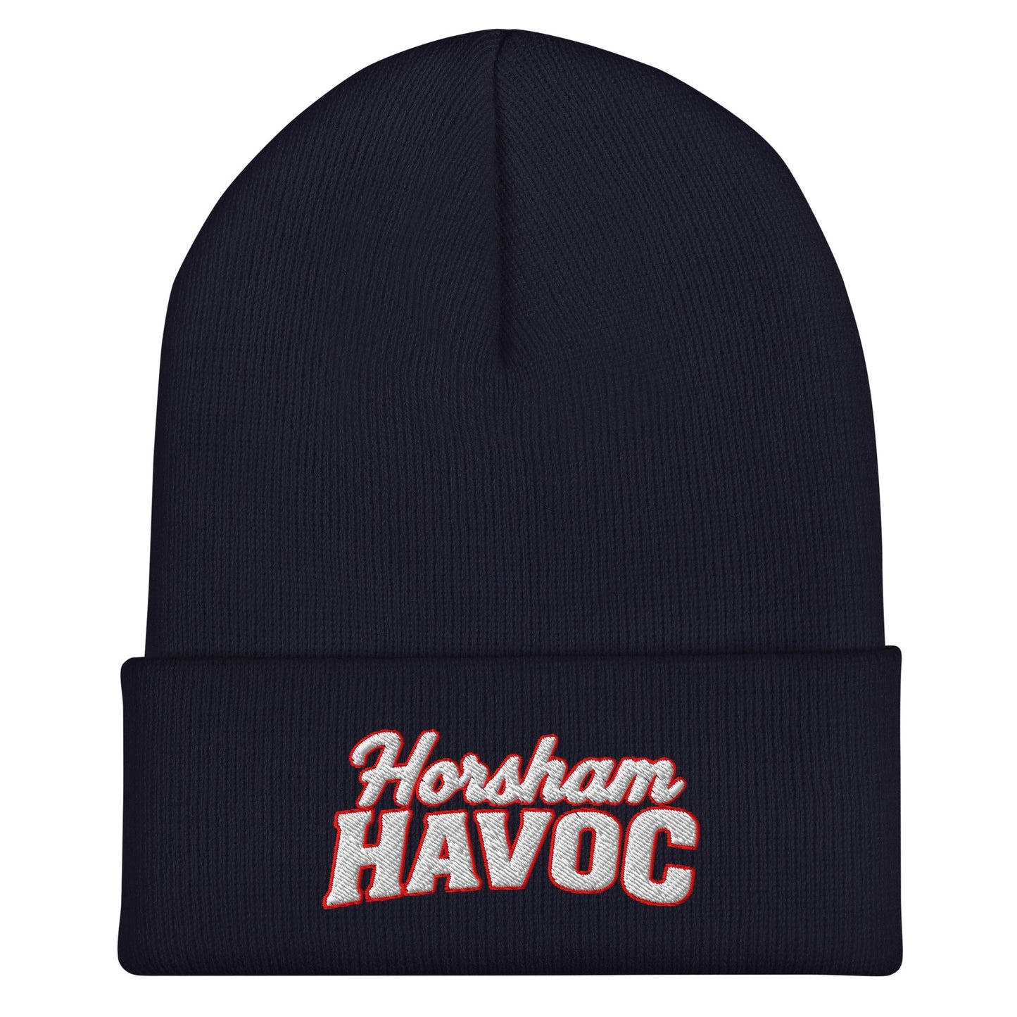 Cuffed Beanie | Horsham Travel Baseball | Havoc Logo