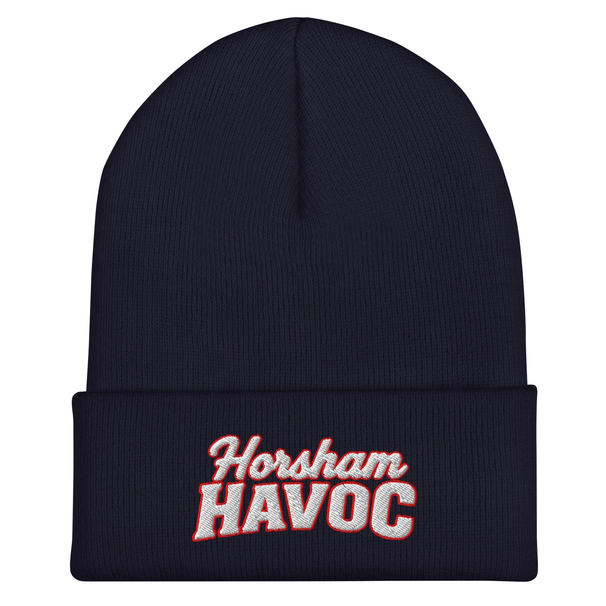Cuffed Beanie | Horsham Travel Baseball | Havoc Logo