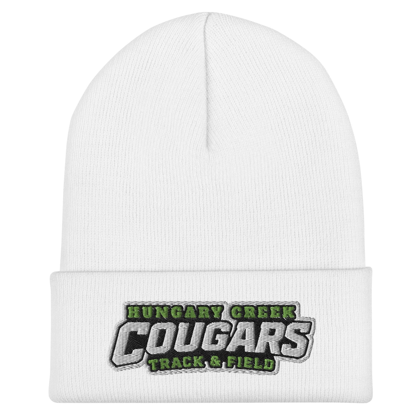 Cuffed Beanie | Hungary Creek Cougar | Shield Logo