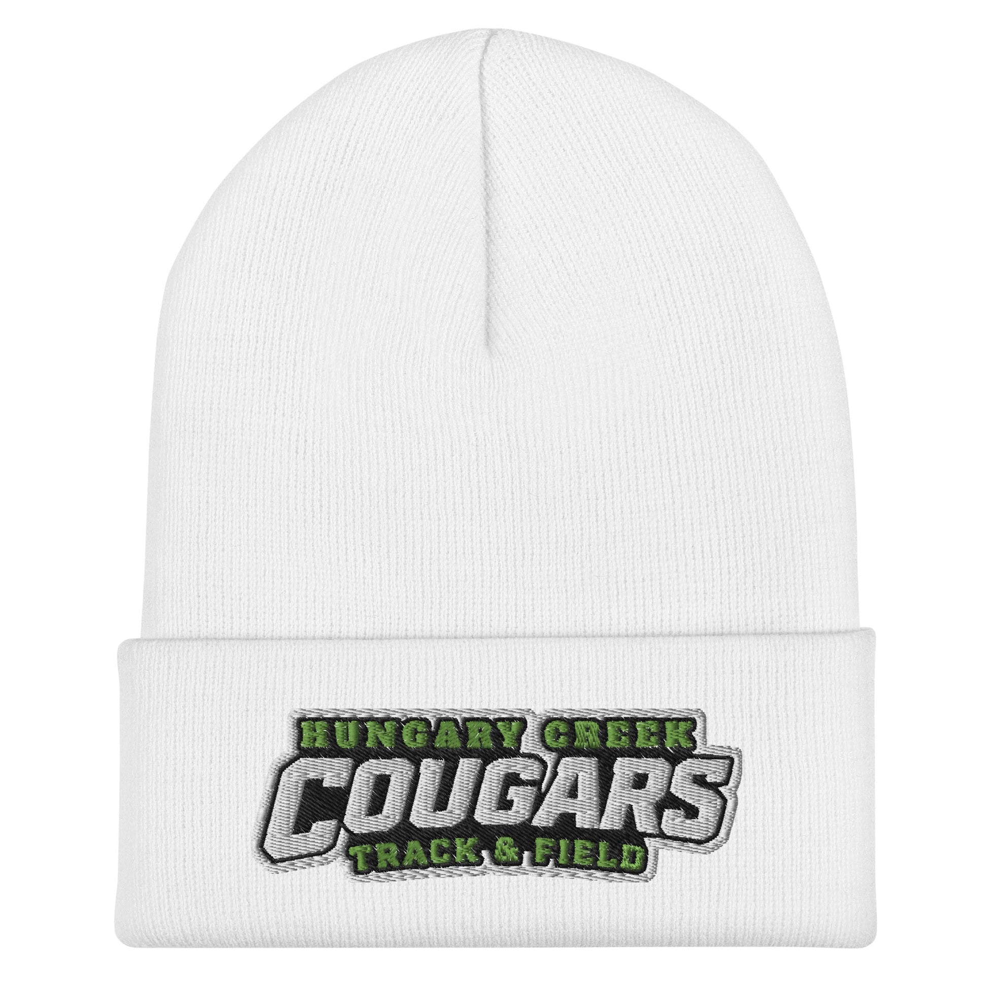 Cuffed Beanie | Hungary Creek Cougar | Shield Logo