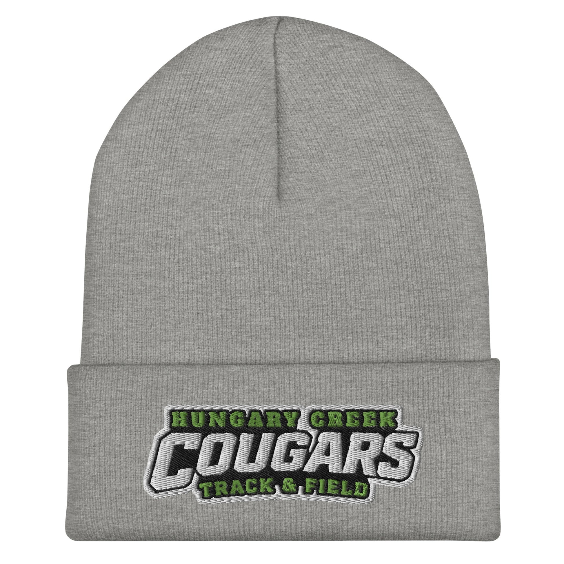 Cuffed Beanie | Hungary Creek Cougar | Shield Logo