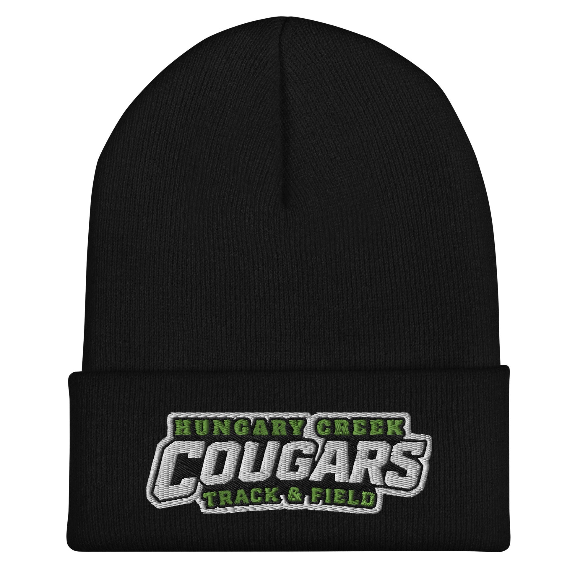 Cuffed Beanie | Hungary Creek Cougar | Shield Logo