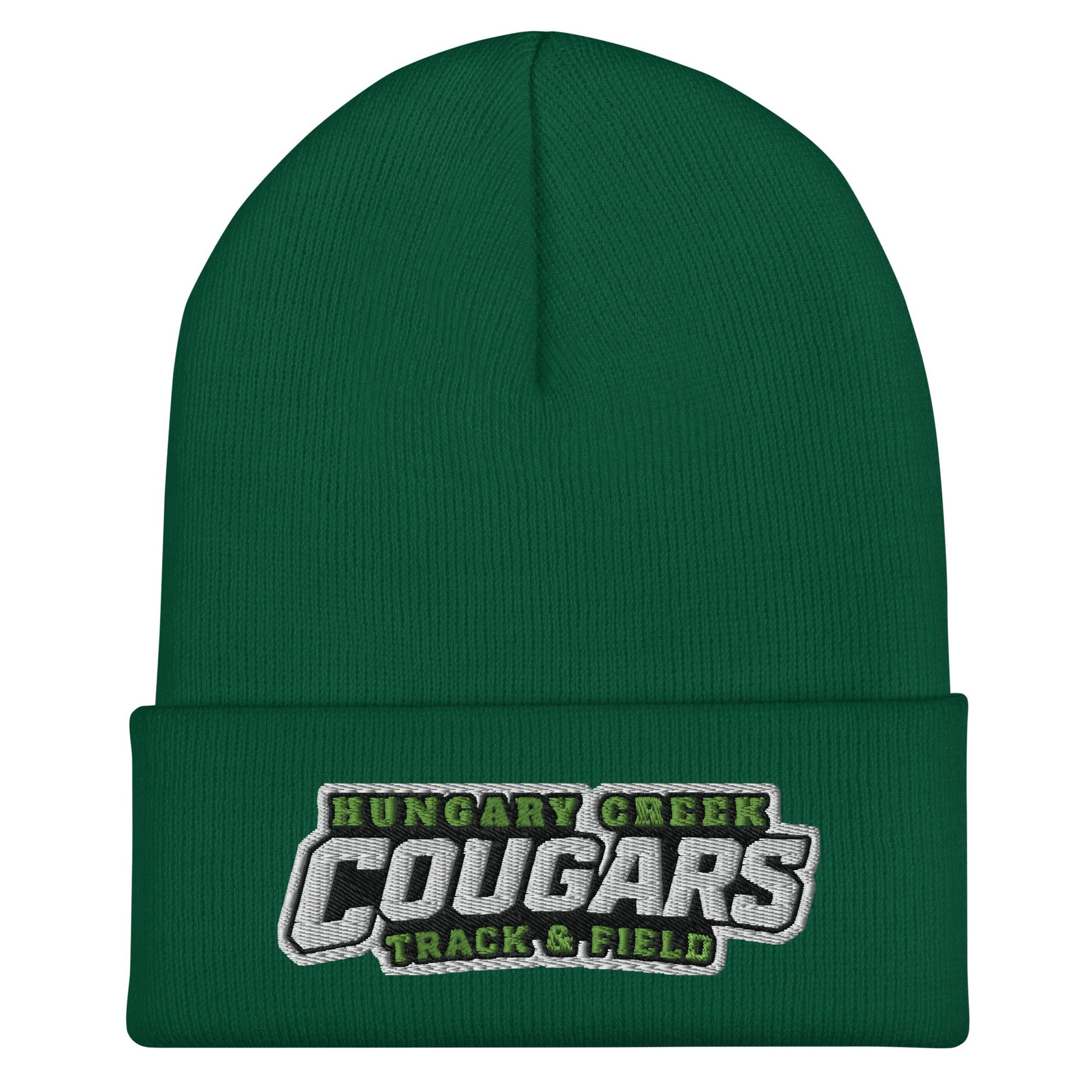 Cuffed Beanie | Hungary Creek Cougar | Shield Logo
