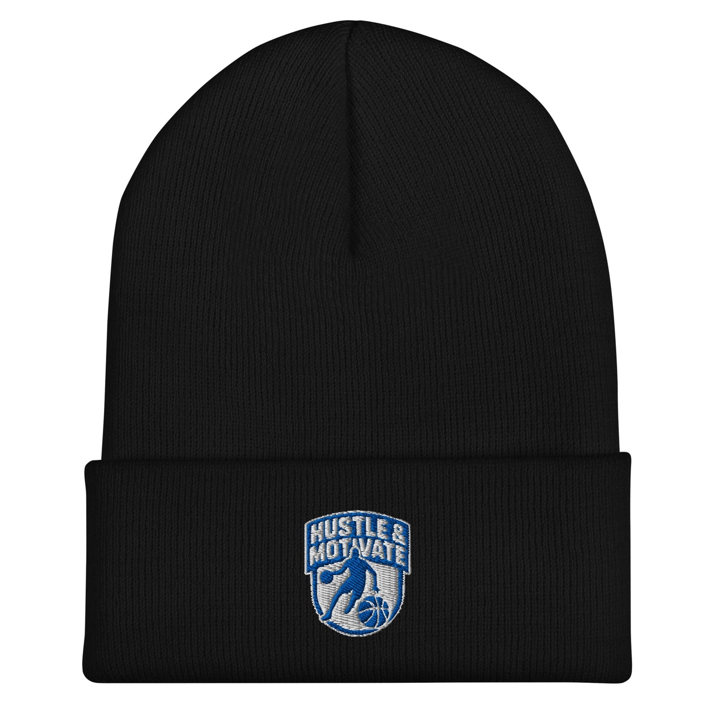 Cuffed Beanie | Hustle and Motivate Basketball