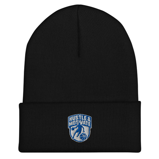 Cuffed Beanie | Hustle and Motivate Basketball