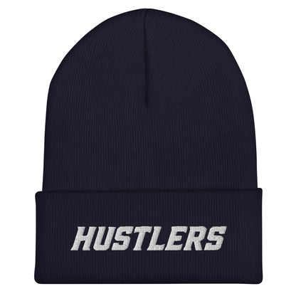 Cuffed Beanie | Hustlers Softball | Modern Script Logo