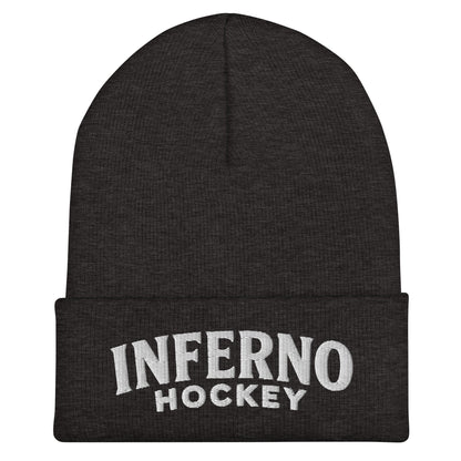 Cuffed Beanie | Inferno Hockey | Modern Script Logo