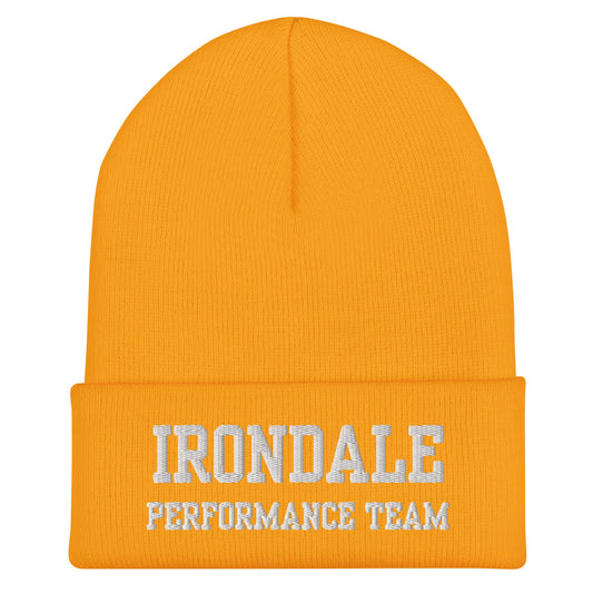 Cuffed Beanie | Irondale Dance Team | Script Logo
