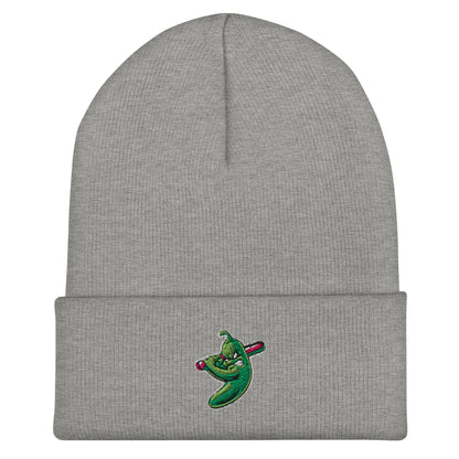 Cuffed Beanie | Jalapenos Baseball