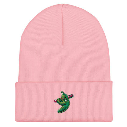 Cuffed Beanie | Jalapenos Baseball