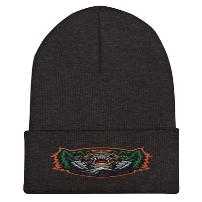 Cuffed Beanie | JBLM Bigfoot Hockey Team | Mascot Logo