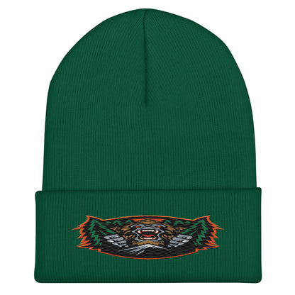Cuffed Beanie | JBLM Bigfoot Hockey Team | Mascot Logo
