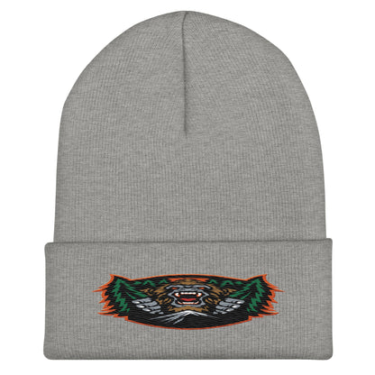 Cuffed Beanie | JBLM Bigfoot Hockey Team | Mascot Logo