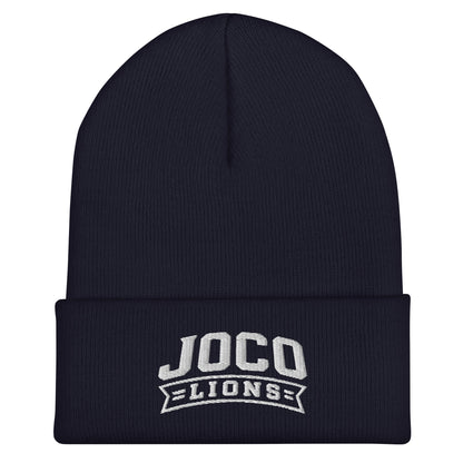 Cuffed Beanie | JoCo Lions | Shield Logo