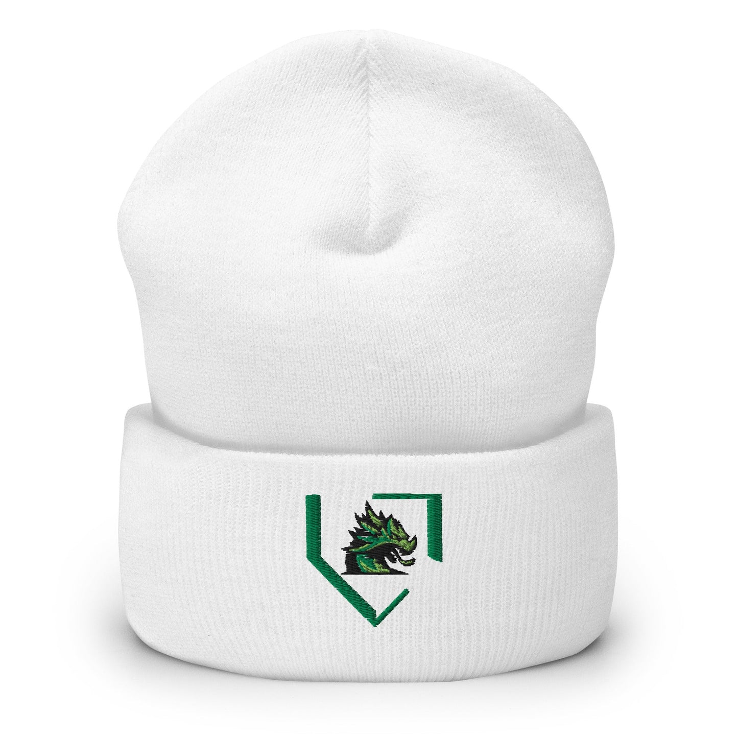 Cuffed Beanie | John Cooper Baseball | Home Dragon Logo