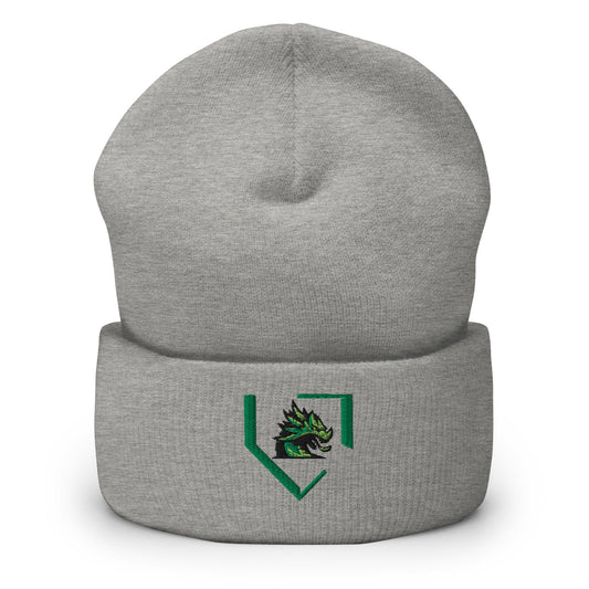 Cuffed Beanie | John Cooper Baseball | Home Dragon Logo