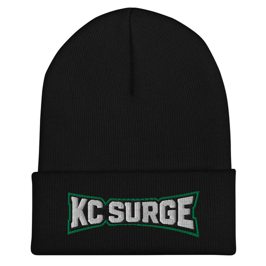 Cuffed Beanie | Kansas City Surge | High Voltage Logo