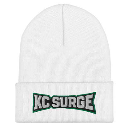Cuffed Beanie | Kansas City Surge | High Voltage Logo