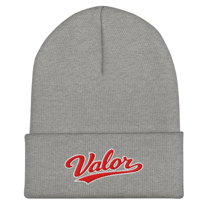 Cuffed Beanie | Kansas Valor Fan Gear | The Standard Logo