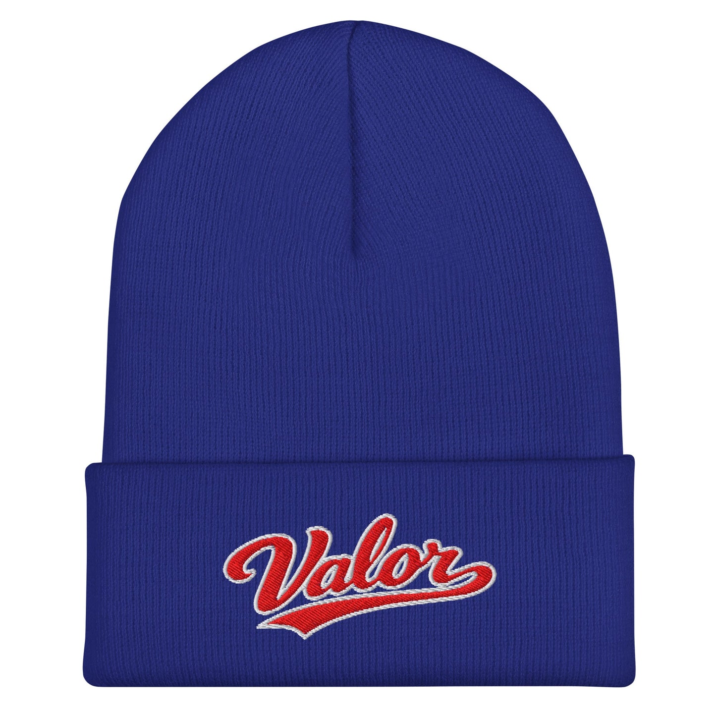 Cuffed Beanie | Kansas Valor Fan Gear | The Standard Logo