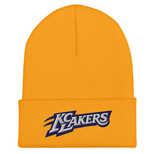 Cuffed Beanie | KC LAKERS - TGTI | Crest Logo