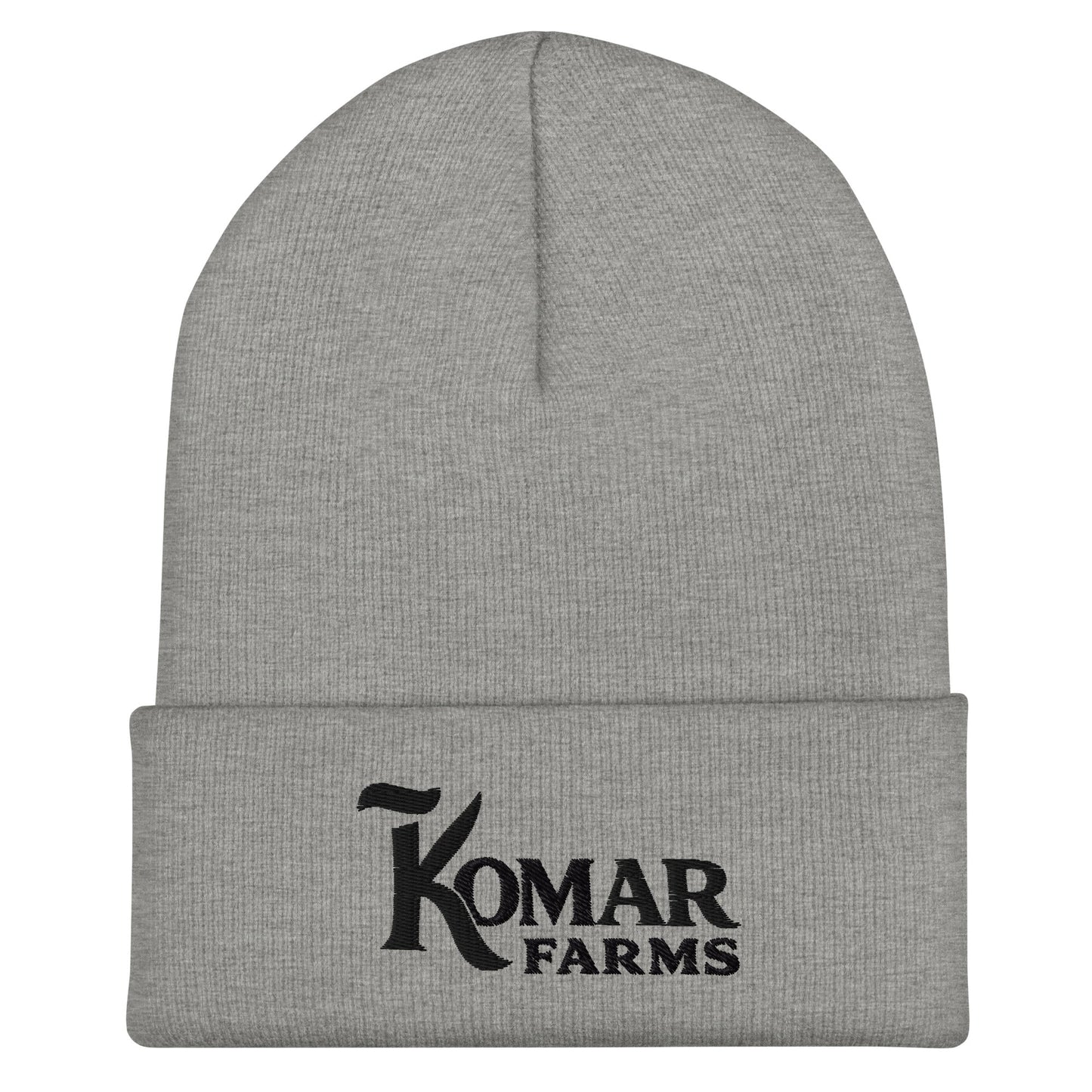 Cuffed Beanie | Komar Farms | Mark Logo