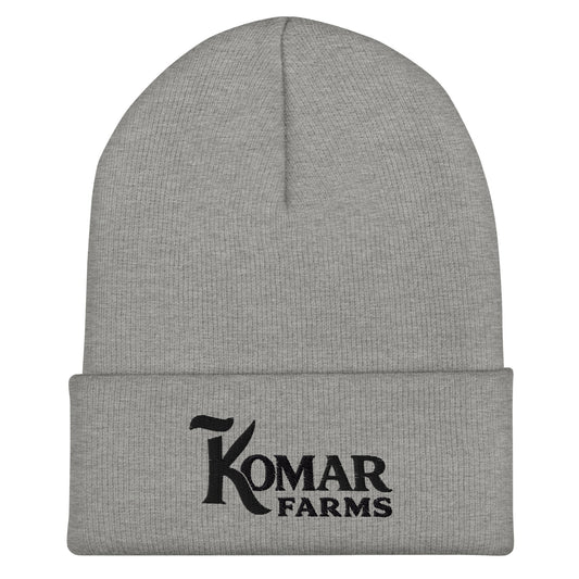 Cuffed Beanie | Komar Farms | Mark Logo