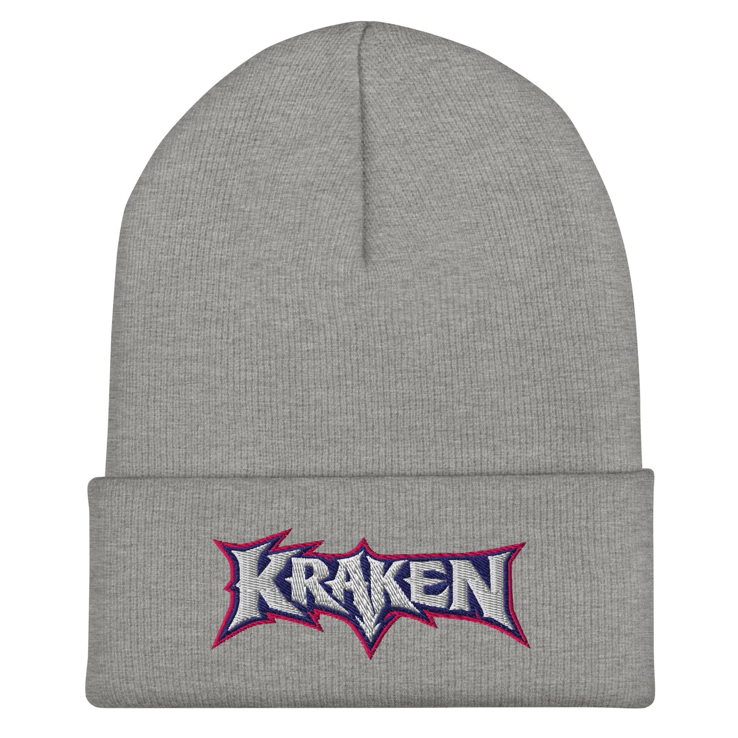 Cuffed Beanie | Kraken Fastpitch | Script Logo