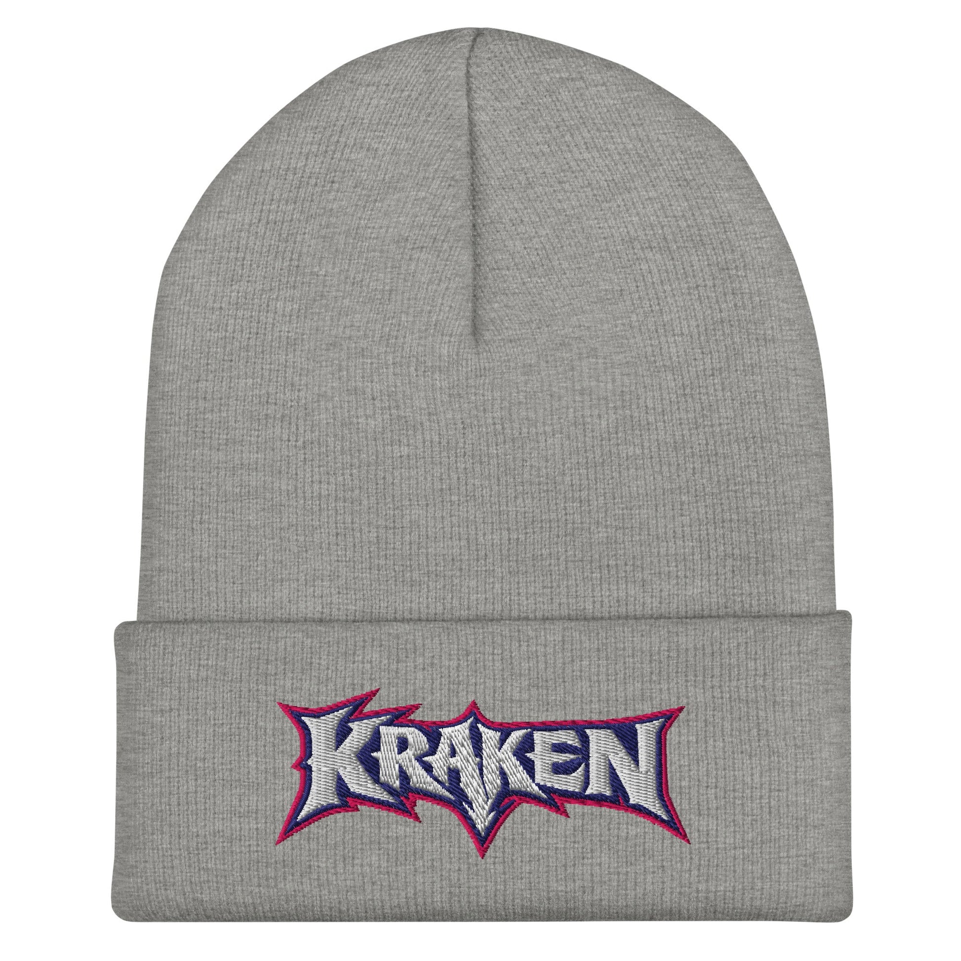 Cuffed Beanie | Kraken Fastpitch | Script Logo
