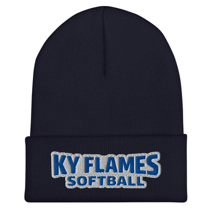 Cuffed Beanie | KY Flames | Mark Logo