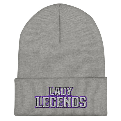 Cuffed Beanie | Lady Legends Volleyball | Script Logo