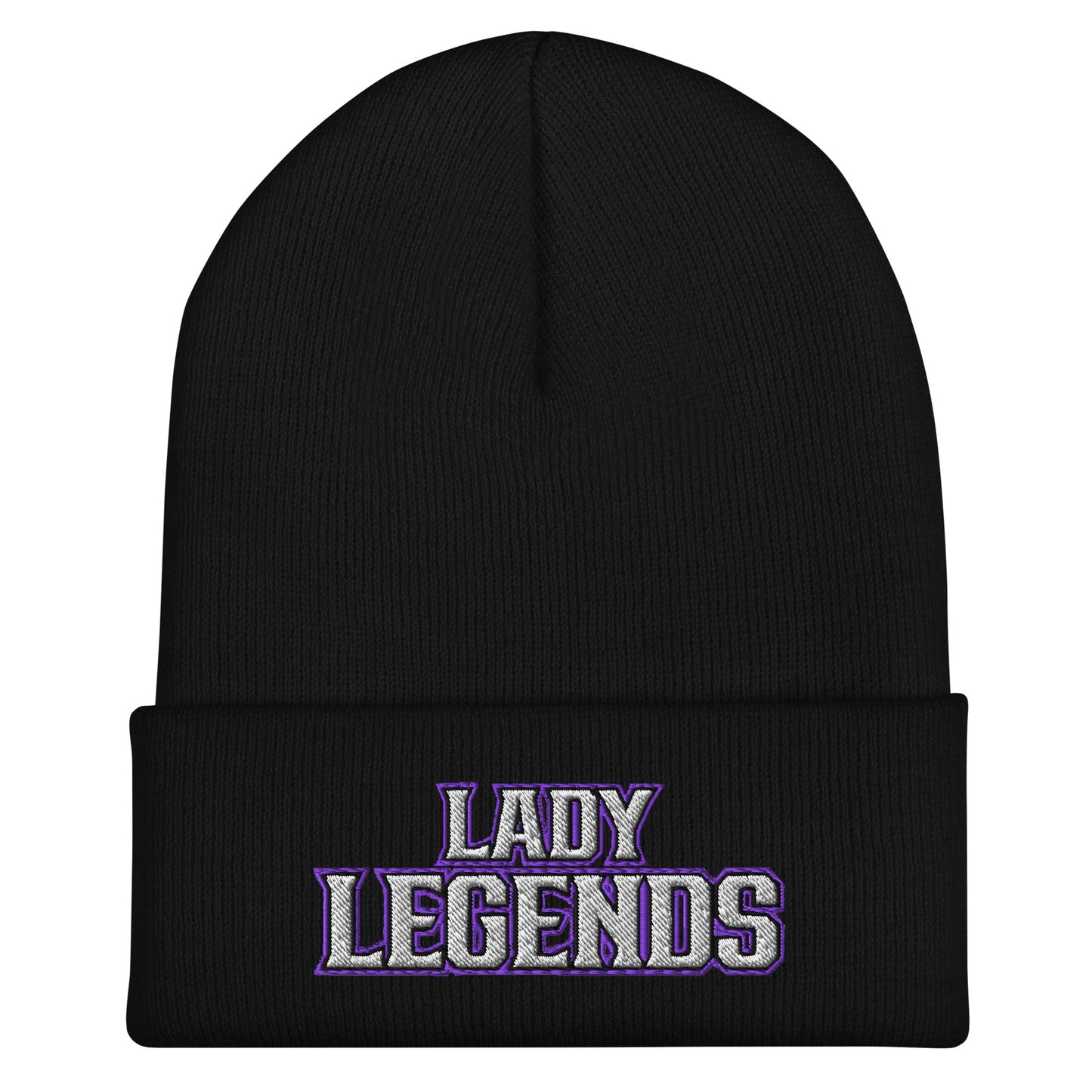 Cuffed Beanie | Lady Legends Volleyball | Script Logo
