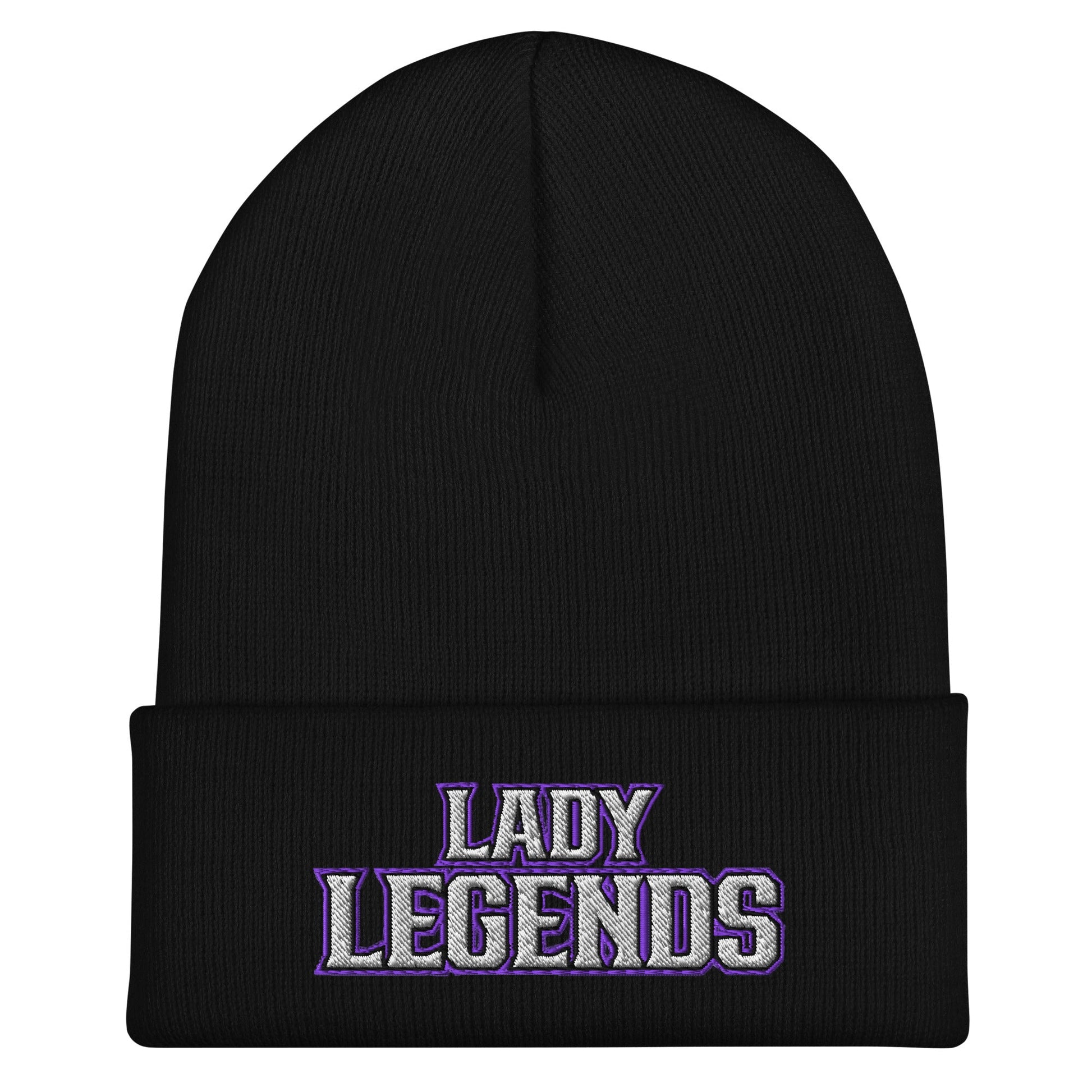 Cuffed Beanie | Lady Legends Volleyball | Script Logo